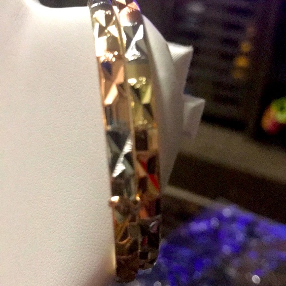 Egyptian gold earrings - Picture 2 of 7